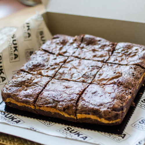 Brownie and blondie